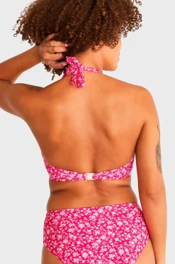 Abecita by Swegmark Bikini-bh Maui Halterneck Bikini bra Black Printed