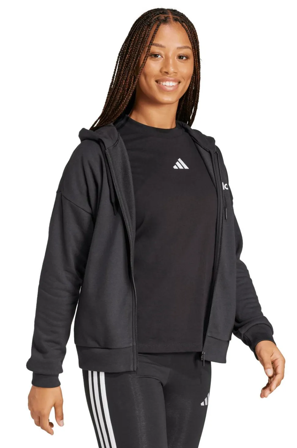 adidas Sport Performance Hættetrøje W Lin FT FZ HD