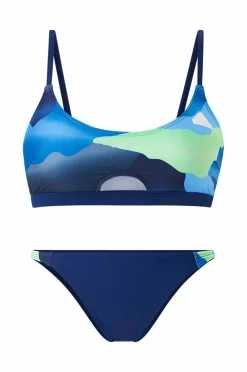 adidas Sport Performance Bikini City Escape Camo Bikini Set
