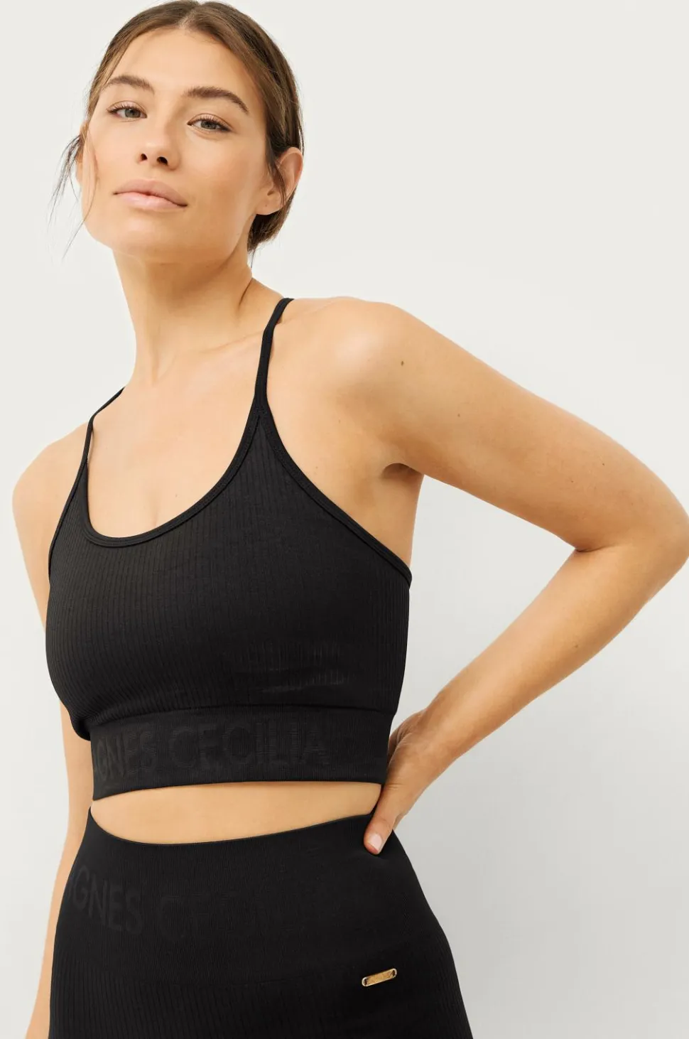 Agnes Cecilia Studio Sports-bh AC Seamless Crossback Bra