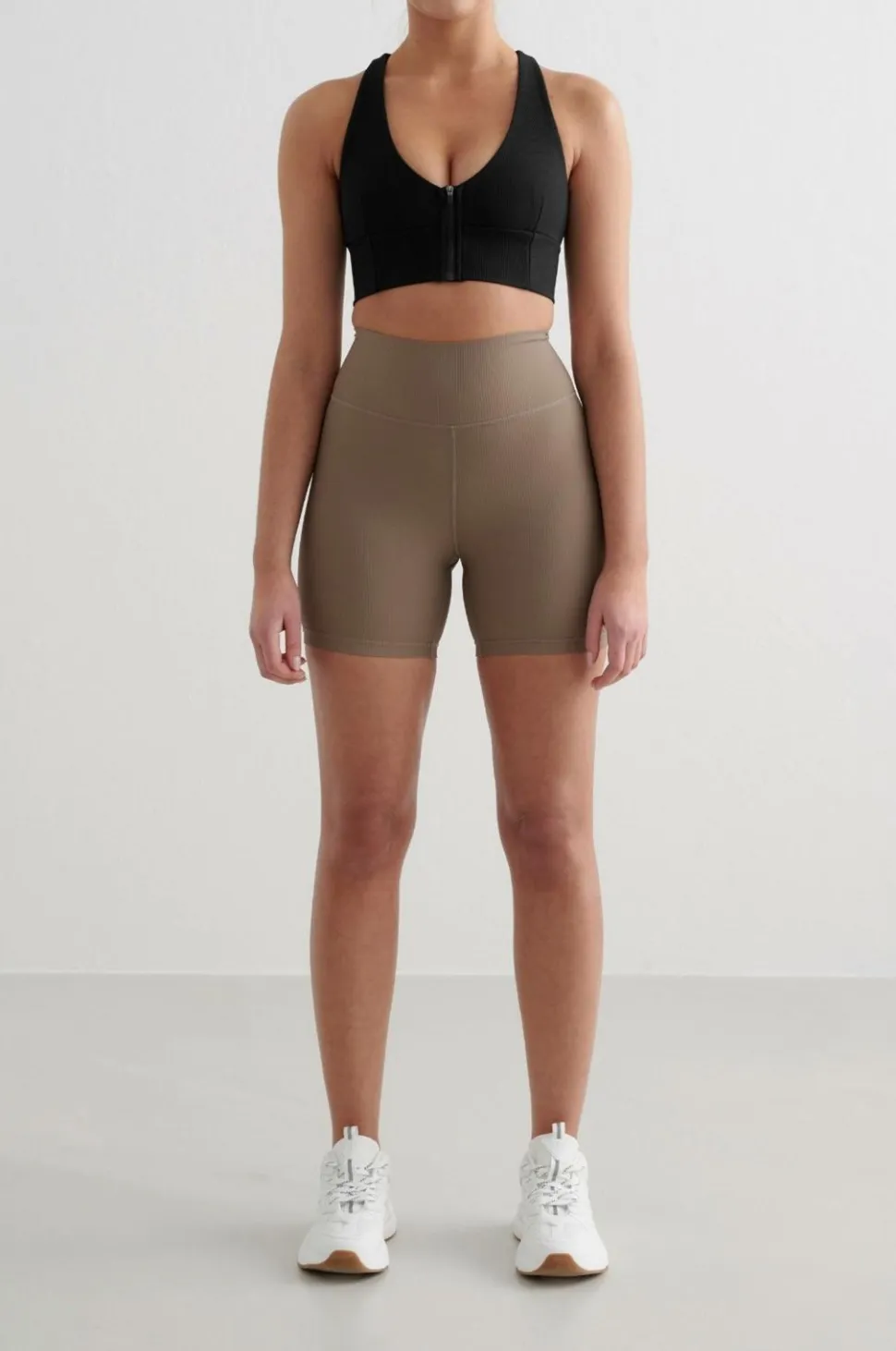 Aim'n Sports-bh Ribbed Performance Zipped