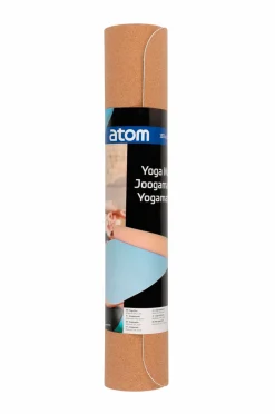 Atom Yogamåtte af kork 4 mm