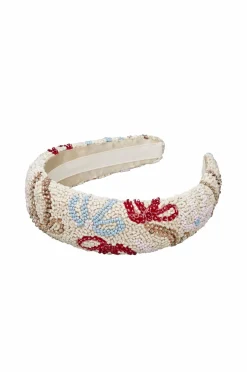 Becksöndergaard Hårbøjle Bow Wide Beaded Hairbrace