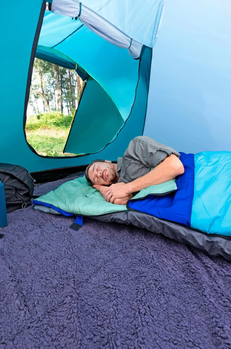 Bestway WanderLite 2-i-1 Sovepose / Madras