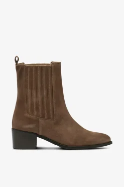 Bianco Chelseaboot Biacarol Oily Suede