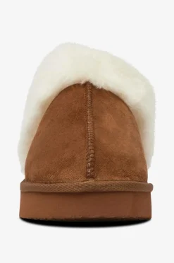 Bianco Hjemmesko biaSweetie Flatform Elastic Slipper Faux Suede