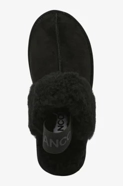 Bianco Hjemmesko biaSweetie Flatform Elastic Slipper Faux Suede
