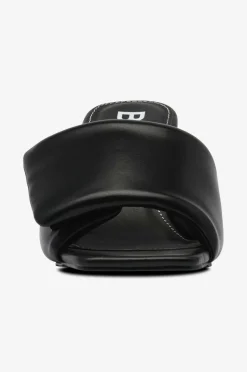 Bianco Sandaler med hæl biaLulu Velcro Slide Faux Leather