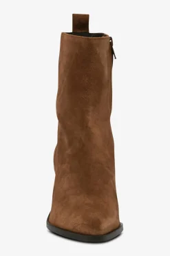 billi bi Boots Tabac babysilk suede