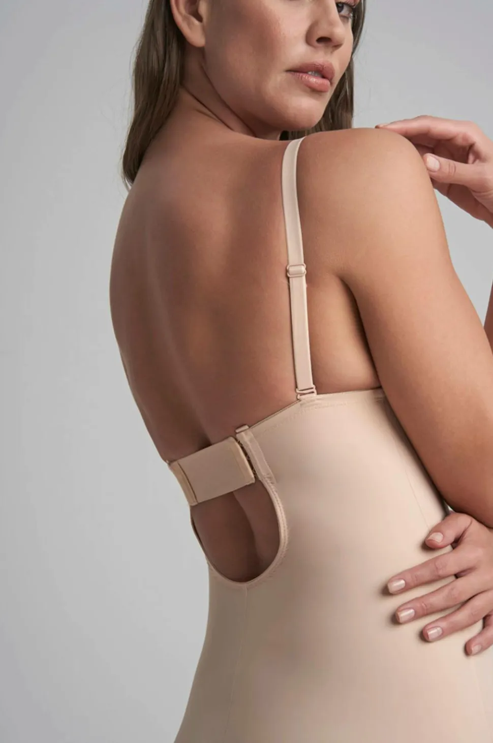 Bye Bra Formende krop Sculpting Bodysuit Deep - firm support