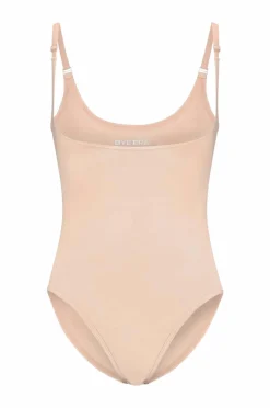 Bye Bra Formende krop Soft Touch Seamless Bodysuit Open Bust - firm support