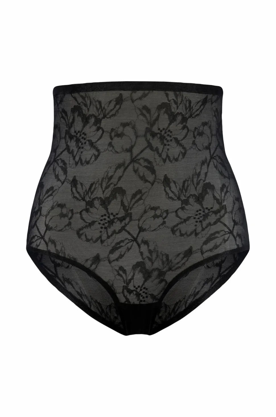 Bye Bra Shapingtrusse Lacy High Waist Shaping Brief - medium support