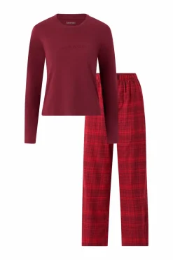 Calvin Klein Underwear Pyjamassæt LS Tee Flannel Pant