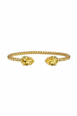 Caroline Svedbom Bangle Mini Drop Bracelet Gold