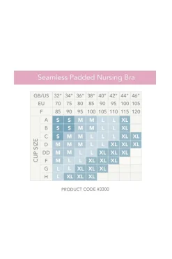 Carriwell Amme-bh Seamless Padded Nursing Bra