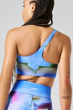 Casall Bikinioverdel One Shoulder Printed Bikini Top