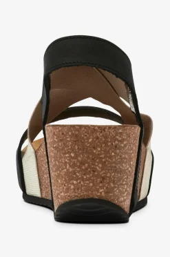 Copenhagen Shoes Sandaler med hæl Stacia 24 Gold Combi