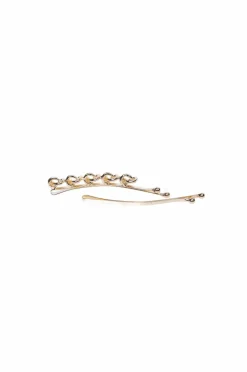 Corinne Hair Slider 5 Knots & Plain 2-pack