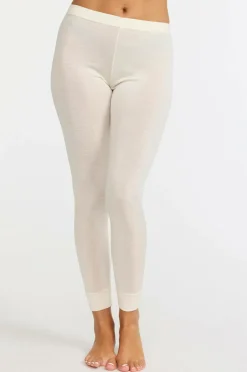 Damella Leggings i uld og silke