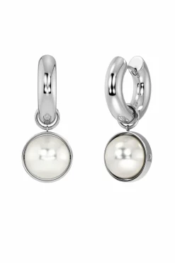 Edblad Øreringe Gabrielle Hoops L Steel