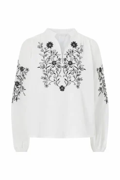 Ellos Collection Bluse med ballonærmer