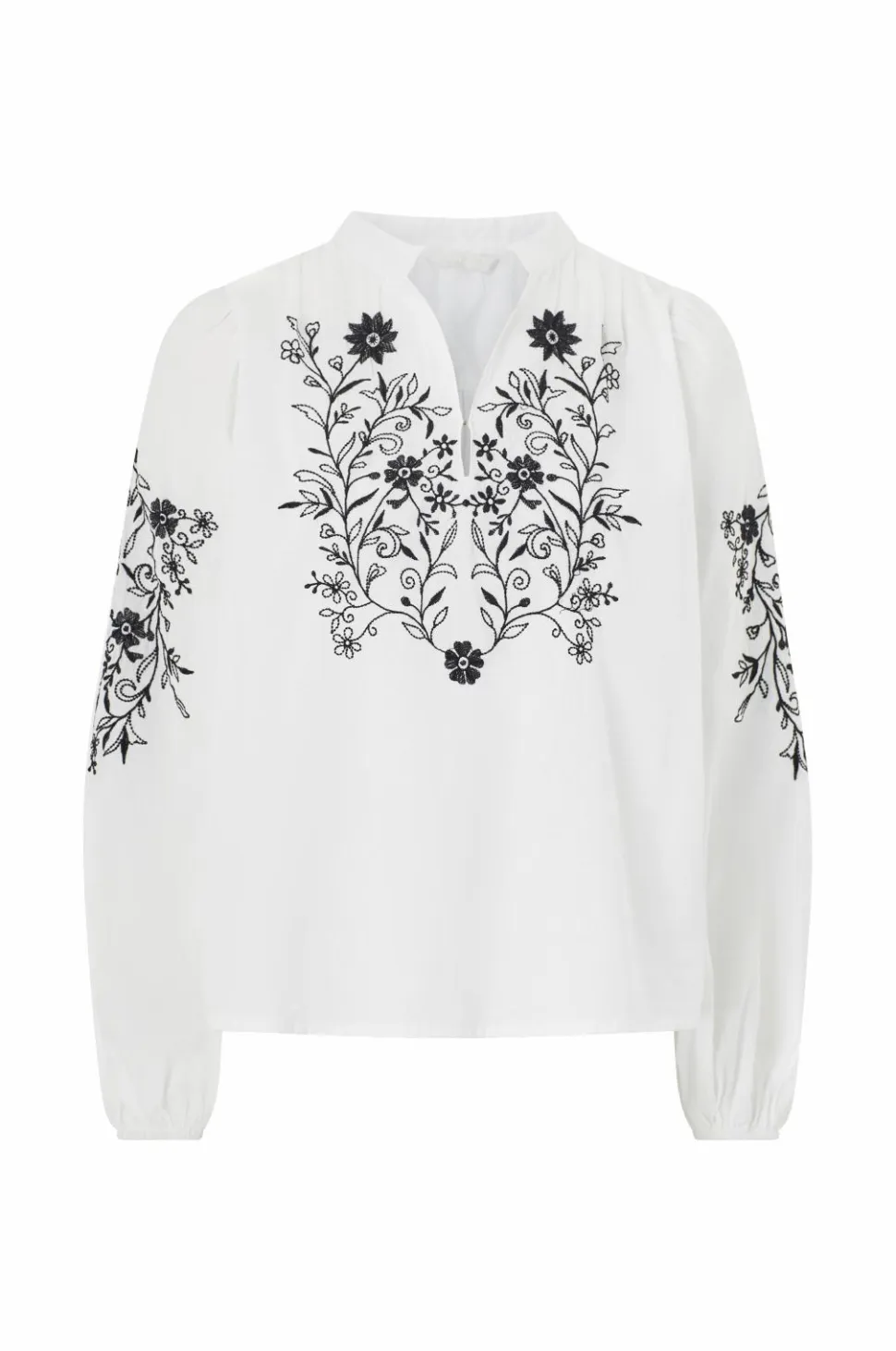 Ellos Collection Bluse med ballonærmer