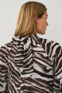 Ellos Collection Bluse med volanter