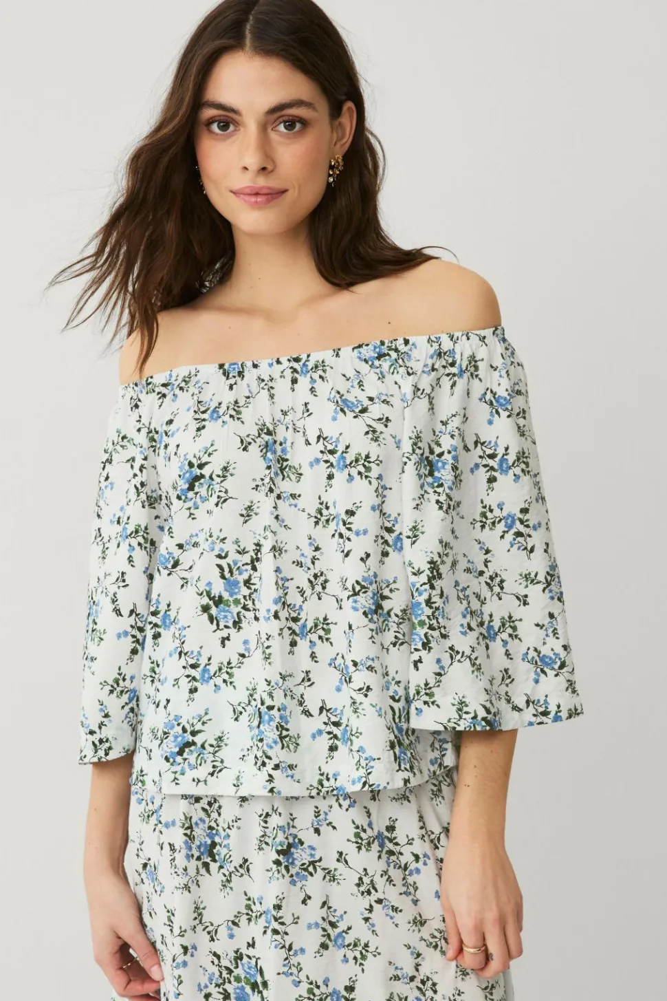 Ellos Collection Bluse uden skuldre
