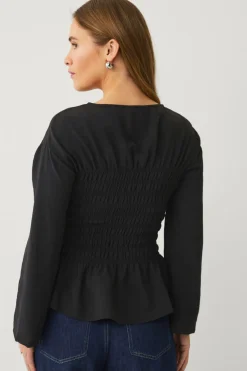 Ellos Collection Bluse med smock
