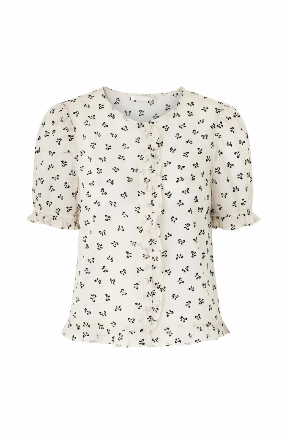 Ellos Collection Bluse med volanter