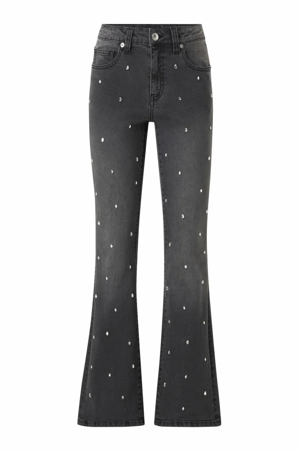 Ellos Collection Bootcut jeans med rhinstene