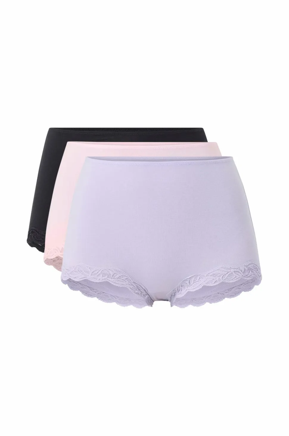 Ellos Collection Boxershorts med høj talje 3-pak