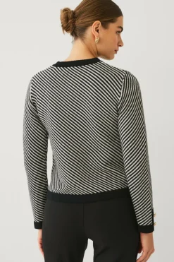 Ellos Collection Cardigan med striber