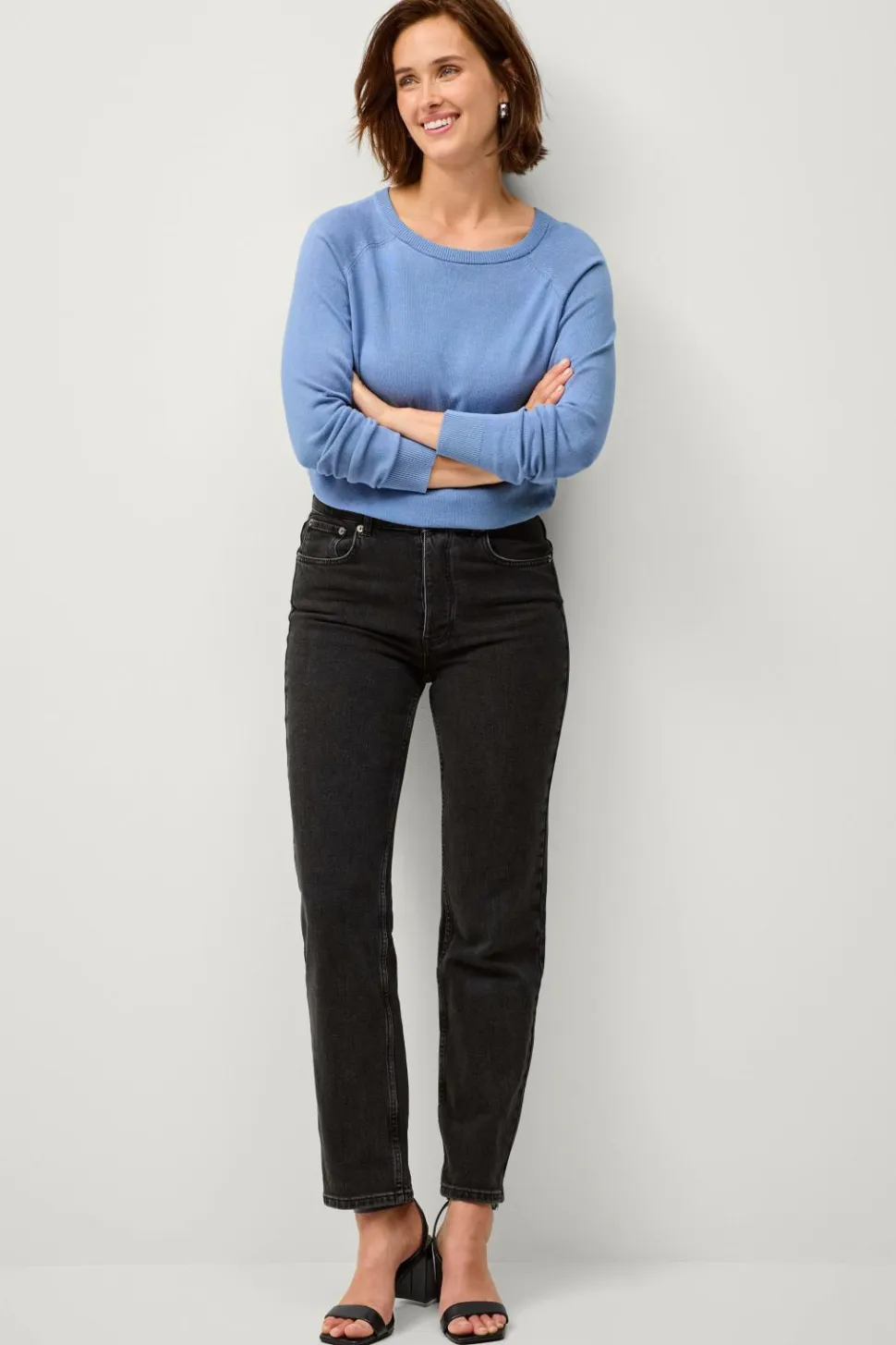Ellos Collection Fintstrikket Pullover