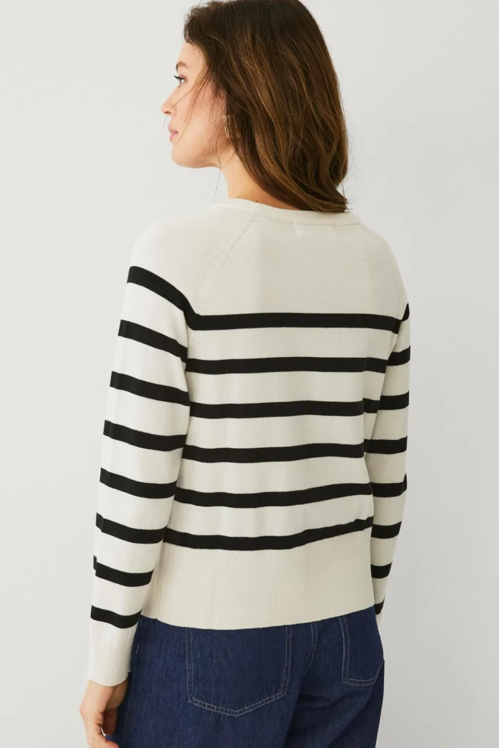 Ellos Collection Fintstrikket Pullover