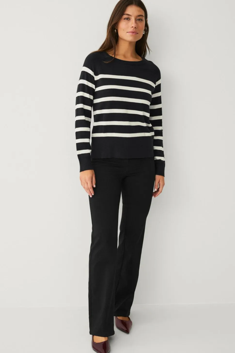 Ellos Collection Fintstrikket Pullover