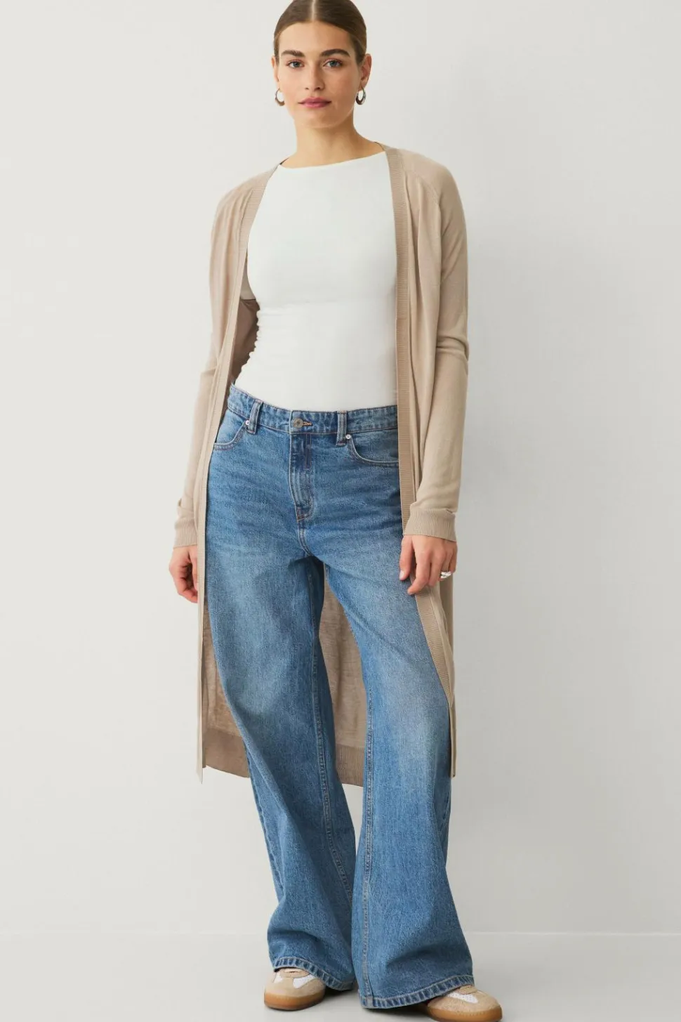 Ellos Collection Fintstrikket cardigan