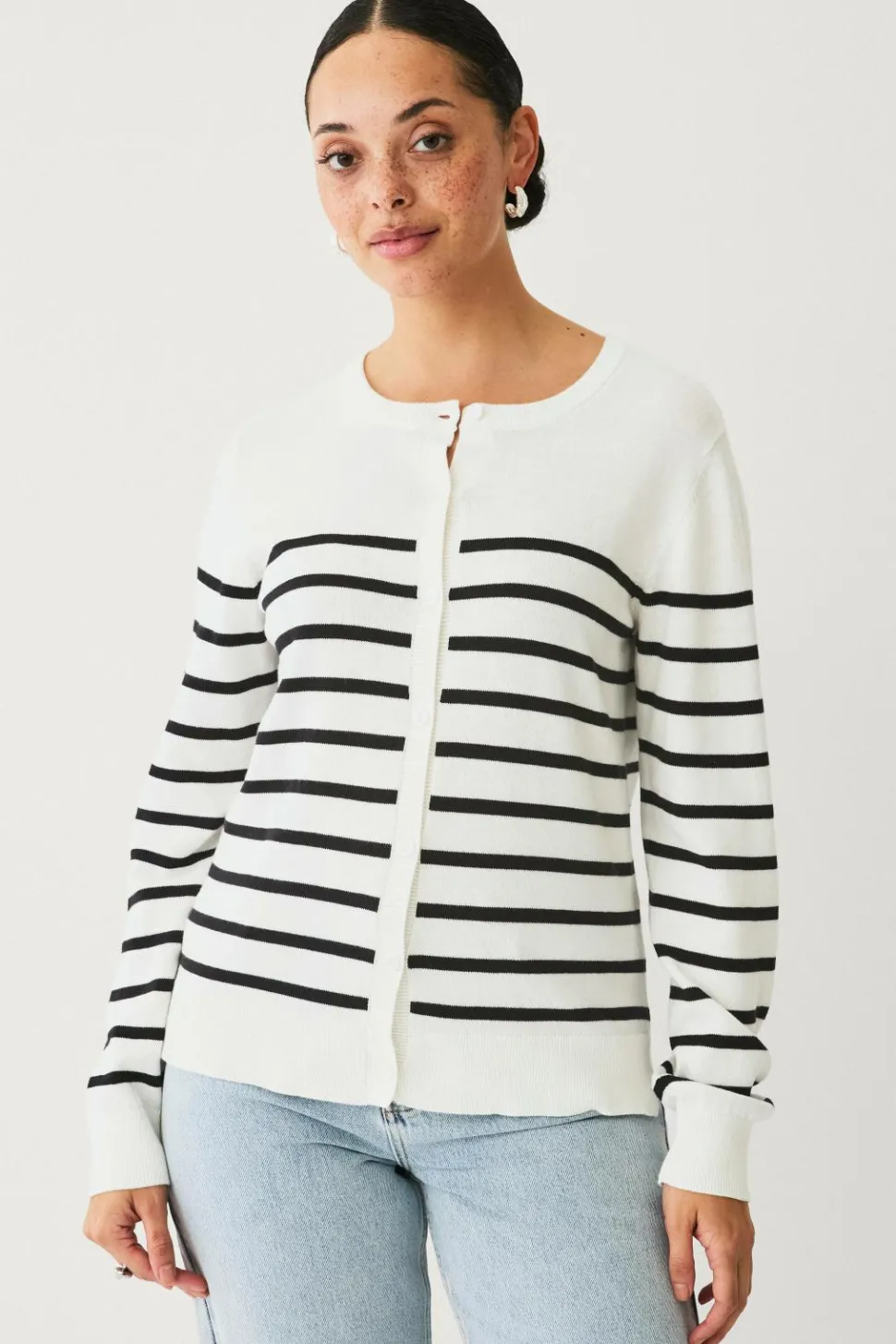 Ellos Collection Fintstrikket cardigan