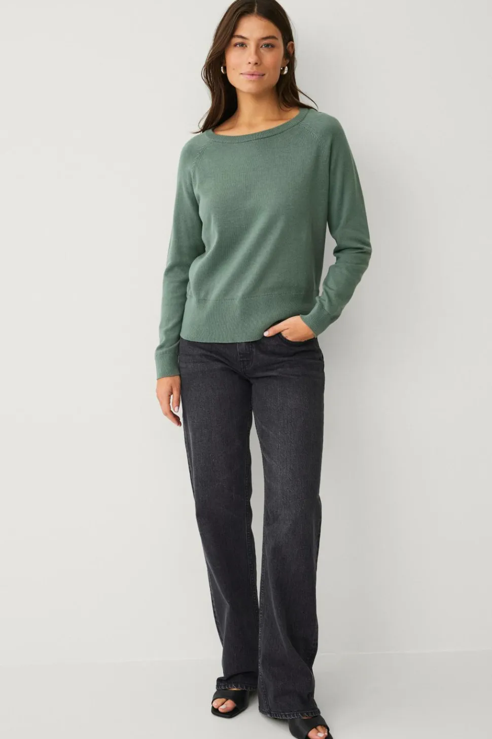 Ellos Collection Fintstrikket Pullover