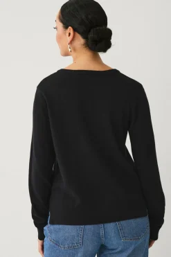 Ellos Collection Fintstrikket cardigan