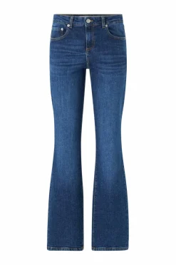 Ellos Collection Flared stretch-jeans med lav talje
