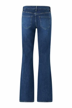 Ellos Collection Flared stretch-jeans med lav talje