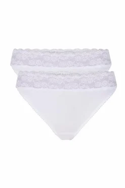 Ellos Collection G-streng med blondedetalje, 2-pak