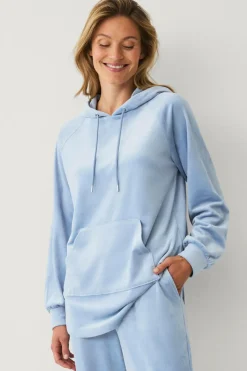 Ellos Collection Hættetrøje i velour