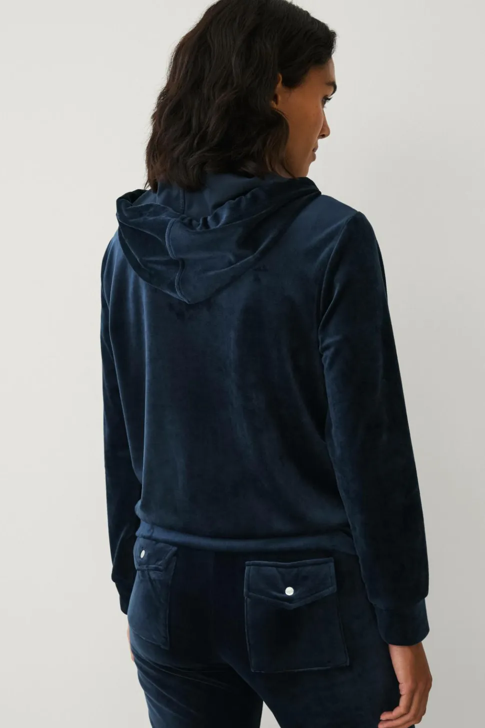 Ellos Collection Hættetrøje i velour