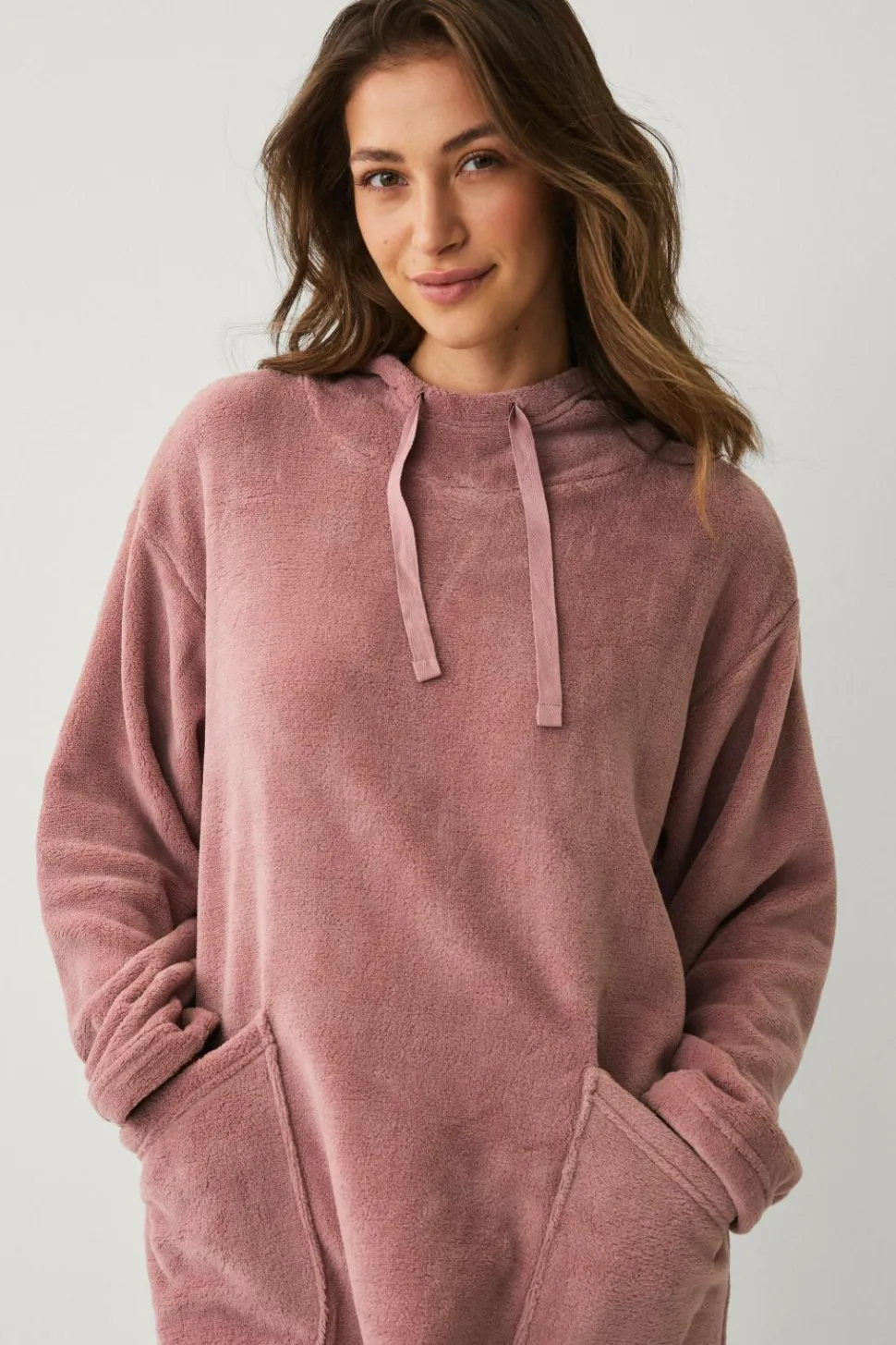 Ellos Collection Hyggelig kjole i fleece