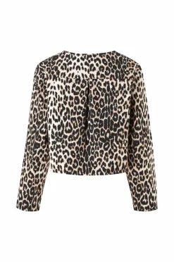 Ellos Collection Jakke med leopardprint