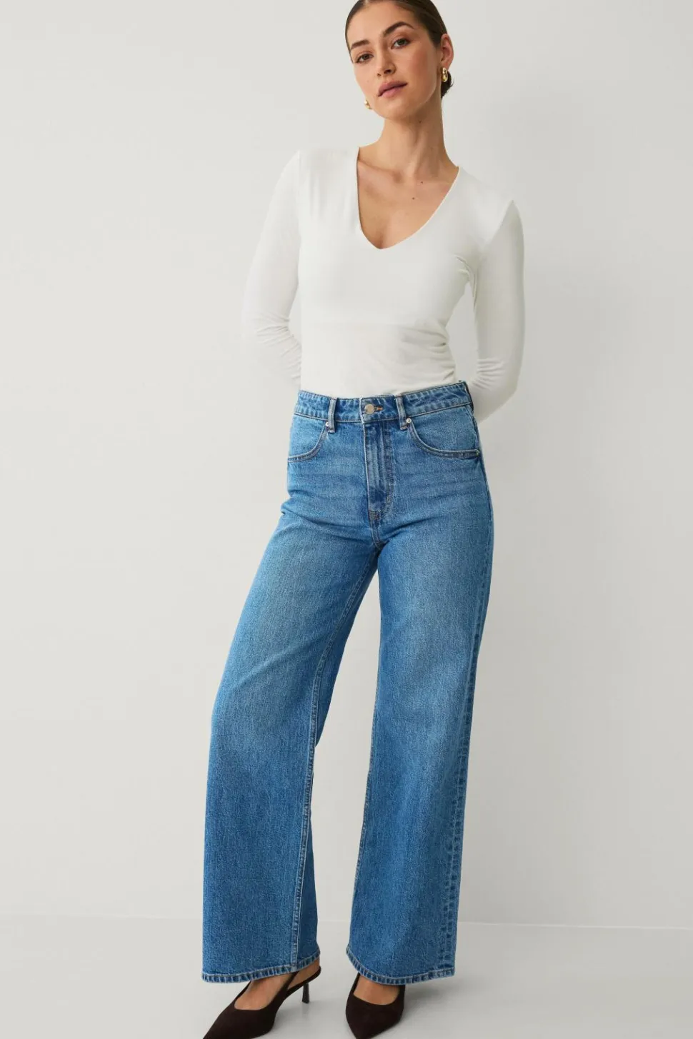 Ellos Collection Jeans med brede ben