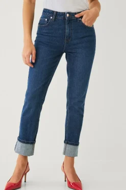 Ellos Collection Jeans Slim Straight Folded
