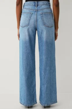 Ellos Collection Jeans med brede ben og høj talje